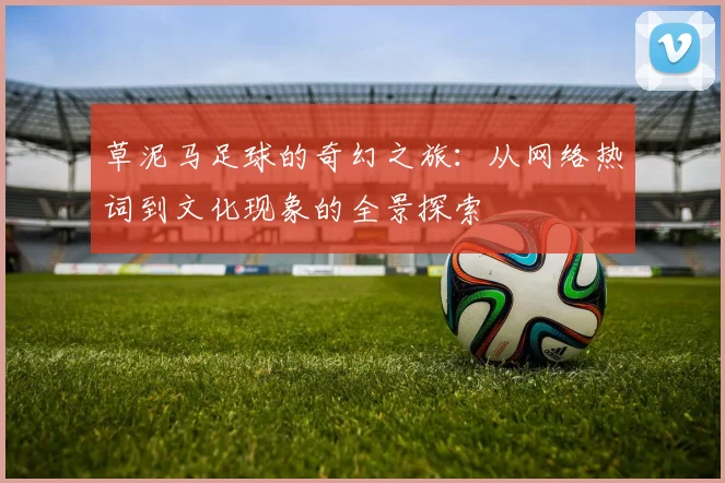 草泥马足球的奇幻之旅：从网络热词到文化现象的全景探索